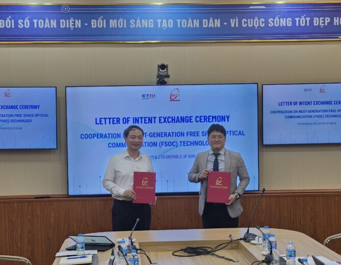 Khoa Viễn thông 1 thúc đẩy hợp tác nghiên cứu công nghệ cùng Viện Nghiên cứu Điện tử và Viễn thông Hàn Quốc (ETRI)